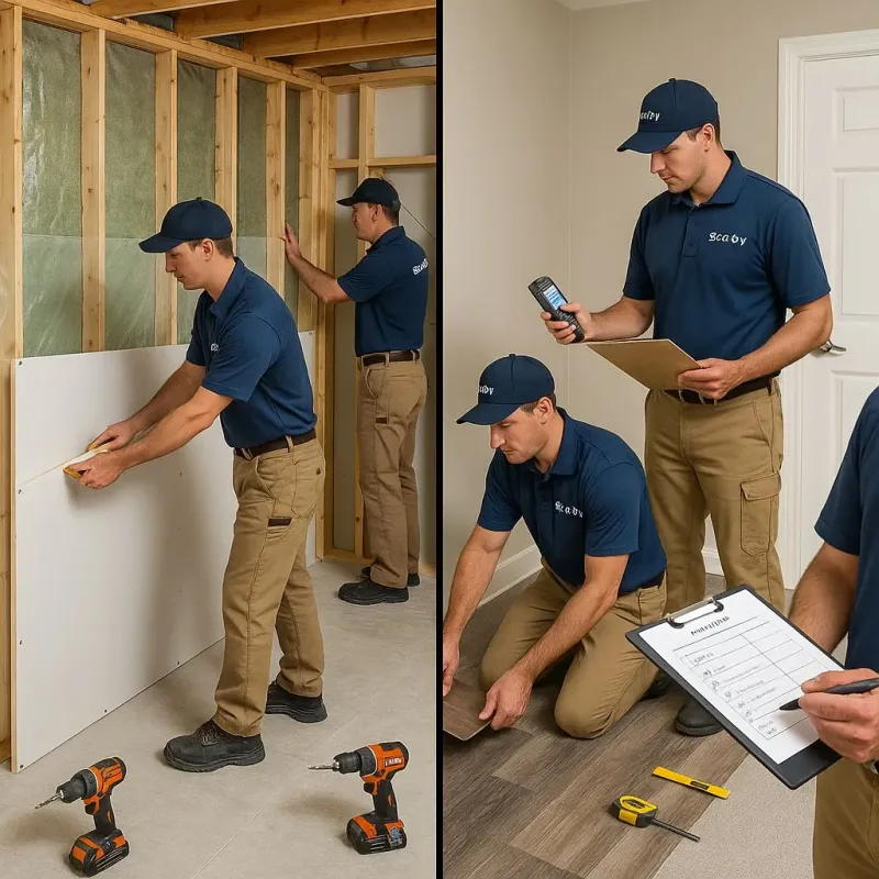 Repairs and Reconstruction process in Pembroke, GA